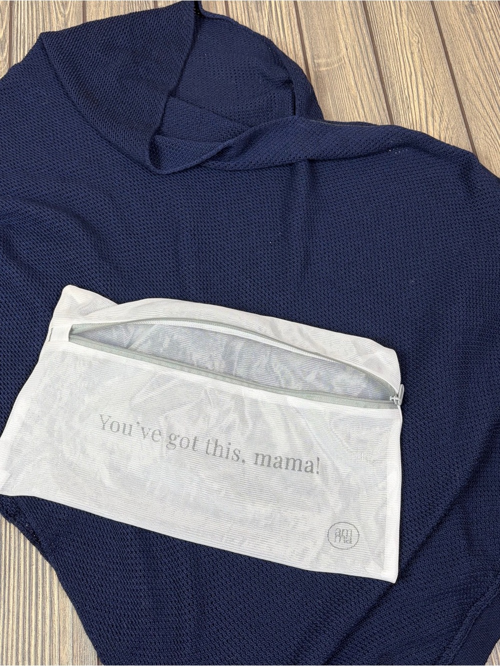 We Are Amma Cocoon Nursing Cover Navy Blue
